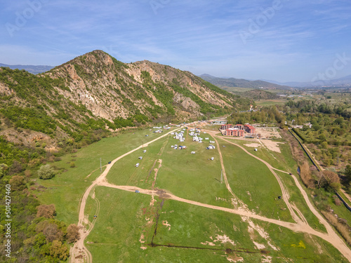 Aerial view of Kozhuh Mountain, Bulgaria photo