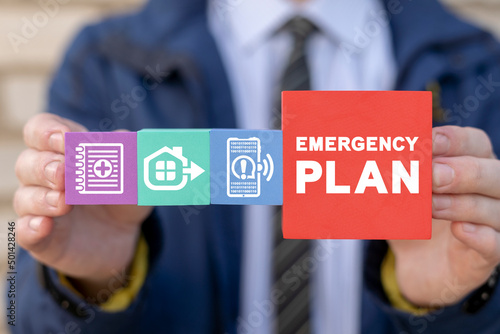 фотографія Concept of Emergency Preparedness Plan