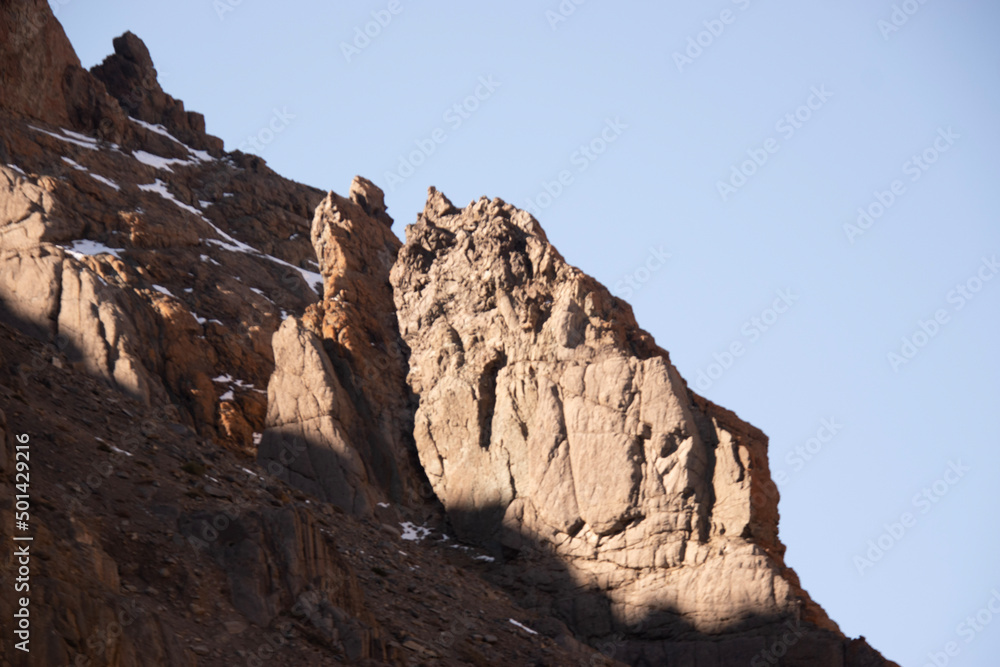 Obraz premium sunset in the mountains