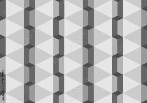 The background image uses a triangle. Let's arrange the composition to create an image in gray tones.