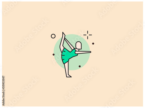 balet Cultural Icons Flat Vectors Vectors. flatcion premium vector. modern and professional. creative symbol. regular used icon. ecommerce design for business.svg