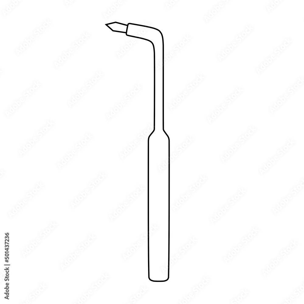 タフトブラシ(線画) タフトブラシ(線画)