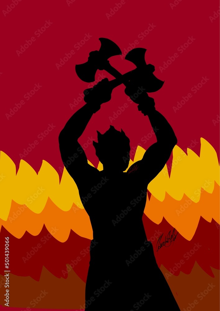 Xangô Stock Illustration Adobe Stock