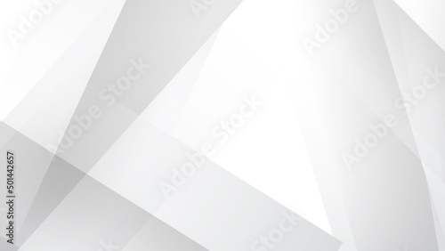 Abstract white light silver background vector. Modern diagonal presentation background. Suit for business, corporate, institution, party, festive, seminar, and talks.