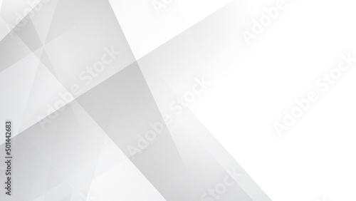 Abstract white light silver background vector. Modern diagonal presentation background. Suit for business, corporate, institution, party, festive, seminar, and talks.