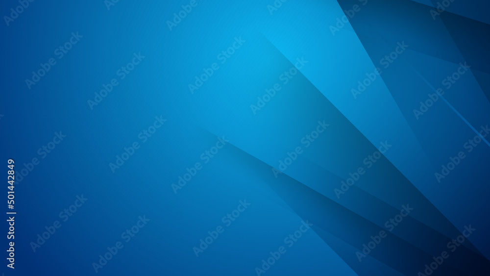 Obraz premium Abstract blue light silver technology background vector. Modern diagonal presentation background.