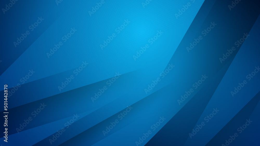 Obraz premium Minimal geometric blue light technology background abstract design. Vector illustration abstract graphic design banner pattern presentation background web template.