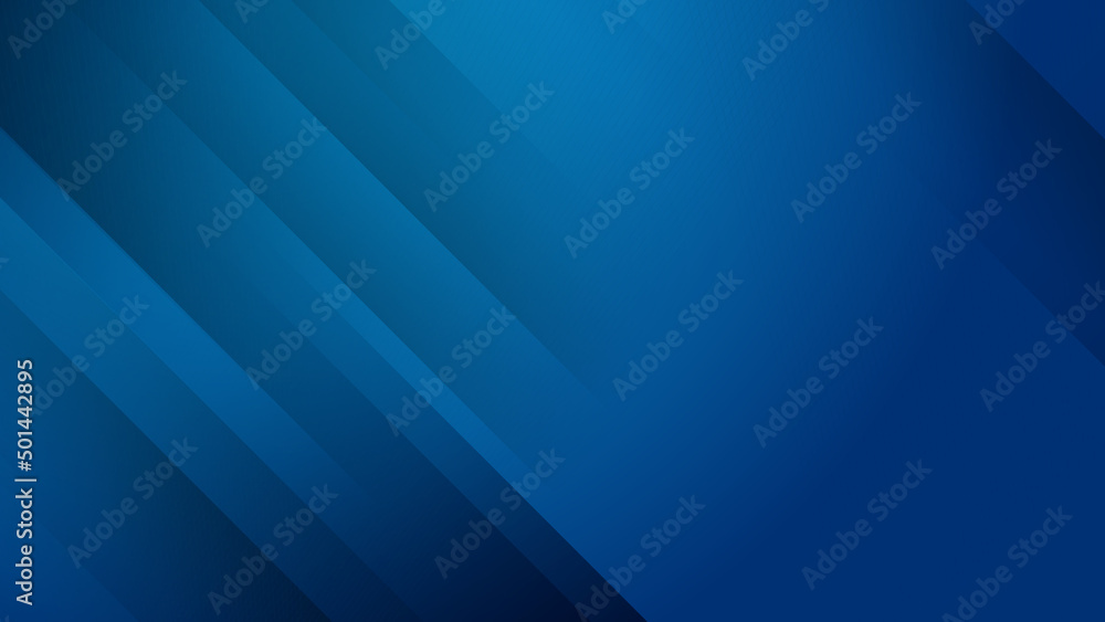 Obraz premium blue abstract modern background design. Vector abstract graphic presentation design banner pattern background web template.