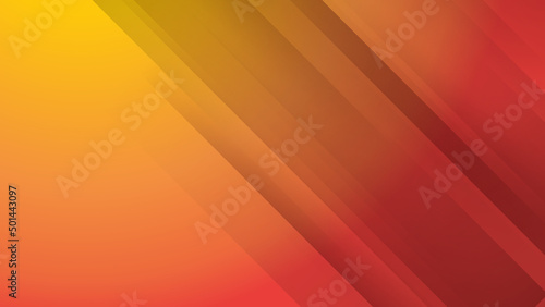 Modern red orange corporate abstract technology background. Vector abstract graphic design banner pattern presentation background web template.