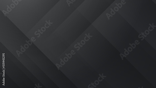 Abstract black grey background. Vector abstract graphic design banner pattern presentation background web template.