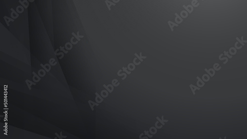 Modern black grey corporate abstract technology background. Vector abstract graphic design banner pattern presentation background web template.