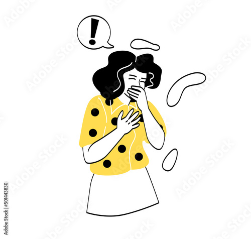 Regret or embarrassed people