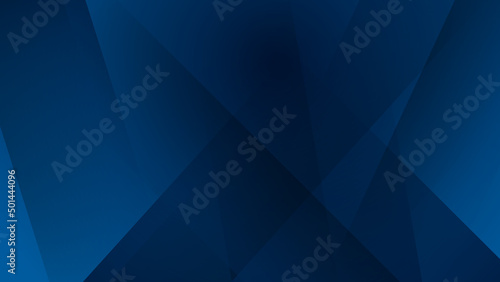 Minimal geometric dark blue black light technology background abstract design. Vector illustration abstract graphic design banner pattern presentation background web template.