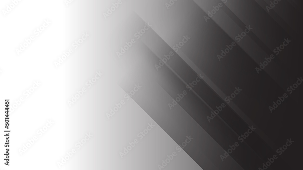 Abstract black and white background. Vector abstract graphic design banner pattern presentation background web template.