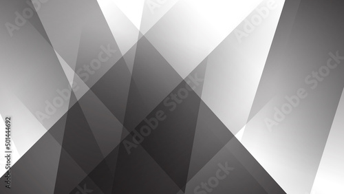 Abstract black and white vector technology background, for design brochure, website, flyer. Geometric black and white wallpaper for poster, certificate, presentation, landing page