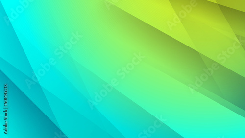 Minimal geometric green yellow light technology background abstract design. Vector illustration abstract graphic design banner pattern presentation background web template.