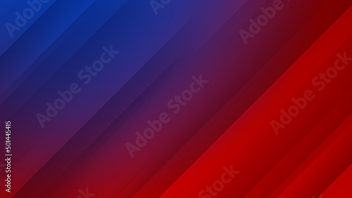 Minimal blue red abstract modern background design. Design for poster, template on web, backdrop, banner, brochure, website, flyer, landing page, presentation, certificate, and webinar