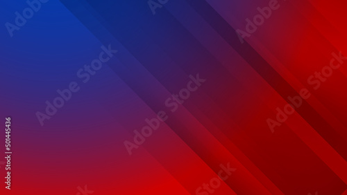 Modern blue red corporate abstract technology background. Vector abstract graphic design banner pattern presentation background web template.