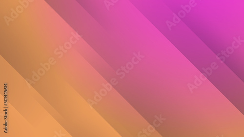 Minimal geometric pink yellow orange light technology background abstract design. Vector illustration abstract graphic design banner pattern presentation background web template.