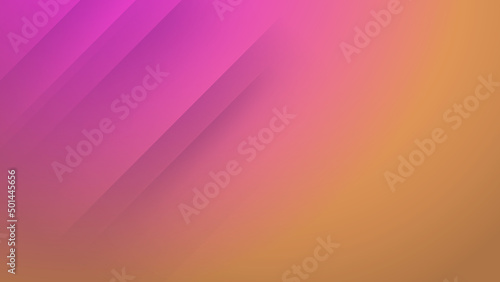 Vector pink yellow orange abstract, science, futuristic, energy technology concept. Digital image of light rays, stripes lines with light, speed and motion blur over dark tech background