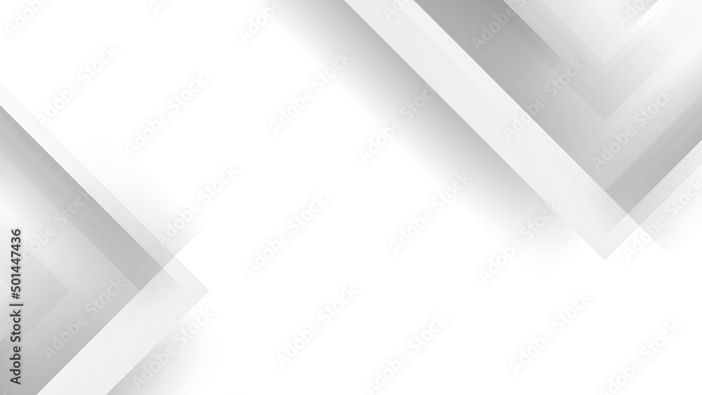Abstract white grey vector technology background, for design brochure, website, flyer. Geometric white grey wallpaper for poster, certificate, presentation, landing page