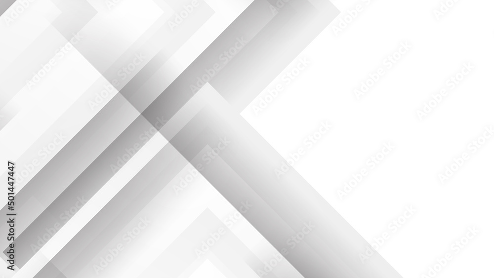 Abstract white grey geometric light triangle line shape with futuristic concept presentation background Abstract white grey geometric light triangle line shape with futuristic concept presentation background