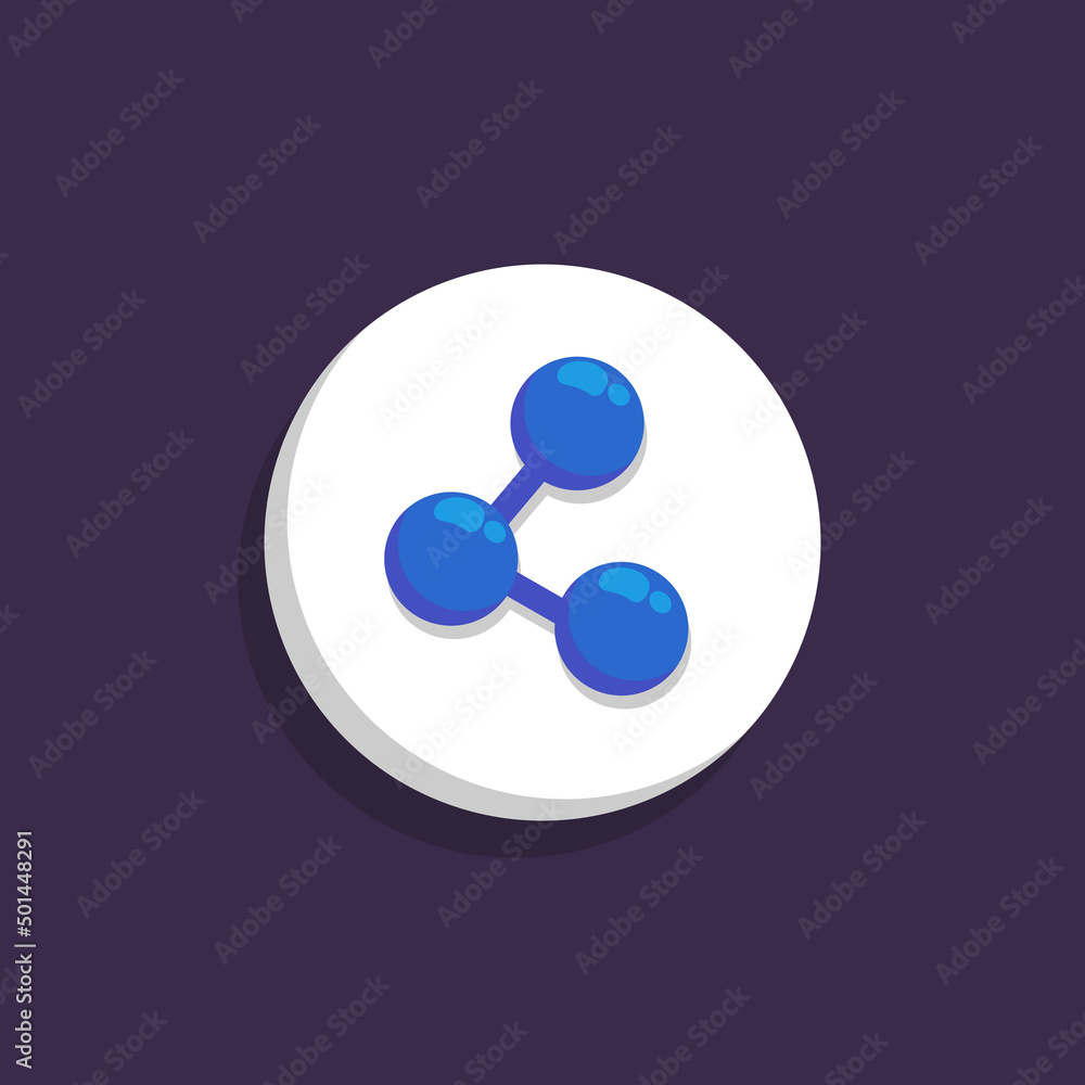 Illustration Vector Grapich of Simple Shere Blue Icon This icon illustration is perfect for mobile needs Illustration Vector Grapich of Simple Shere Blue Icon This icon illustration is perfect for mobile needs