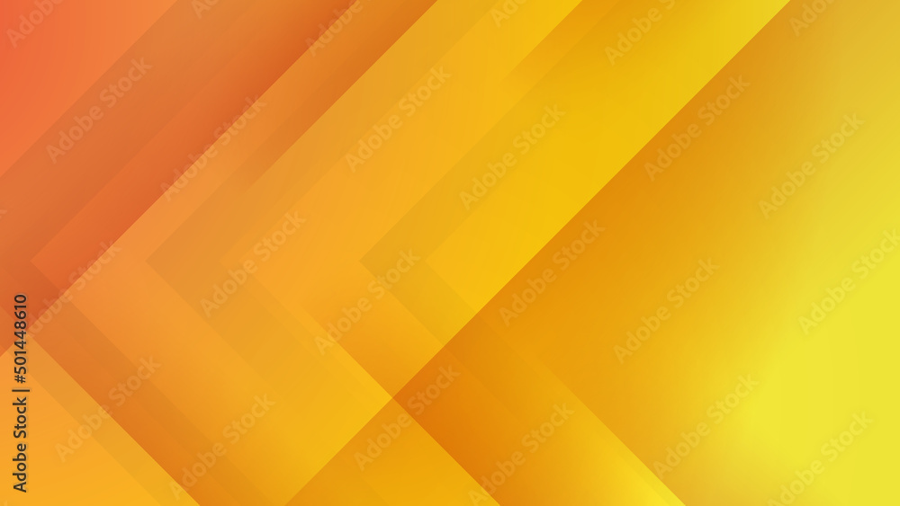 Vector orange yellow gradient abstract, science, futuristic, energy technology concept. Digital image of light rays, stripes lines with light, speed and motion blur over dark tech background