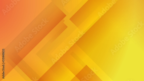 Abstract orange yellow gradient vector technology background, for design brochure, website, flyer. Geometric orange yellow gradient wallpaper for poster, certificate, presentation, landing page © richisnabati