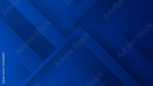 Modern dark blue 3d corporate abstract technology background. Vector abstract graphic design banner pattern presentation background web template.