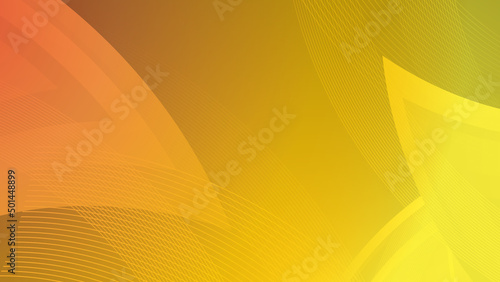Abstract orange yellow gradient background. Vector abstract graphic design banner pattern presentation background web template.
