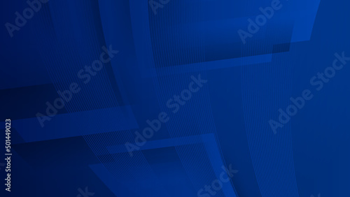 Modern dark blue 3d corporate abstract technology background. Vector abstract graphic design banner pattern presentation background web template.