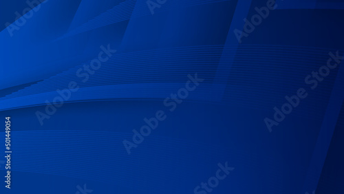Modern dark blue 3d corporate abstract technology background. Vector abstract graphic design banner pattern presentation background web template.