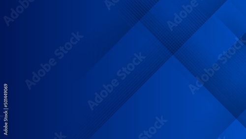 Minimal geometric dark blue 3d light technology background abstract design. Vector illustration abstract graphic design banner pattern presentation background web template.