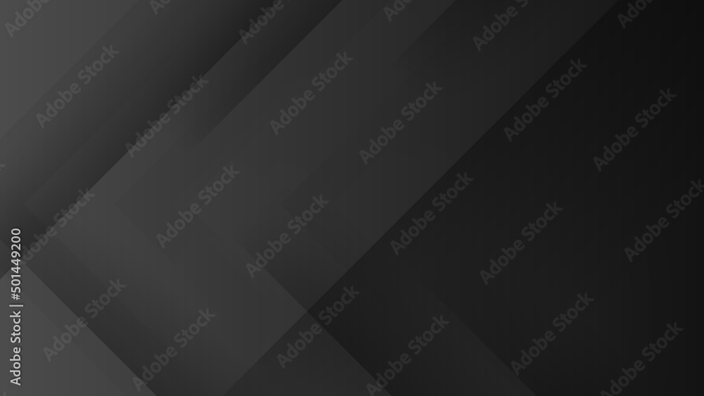 Vector black grey 3d abstract, science, futuristic, energy technology concept. Digital image of light rays, stripes lines with light, speed and motion blur over dark tech background
