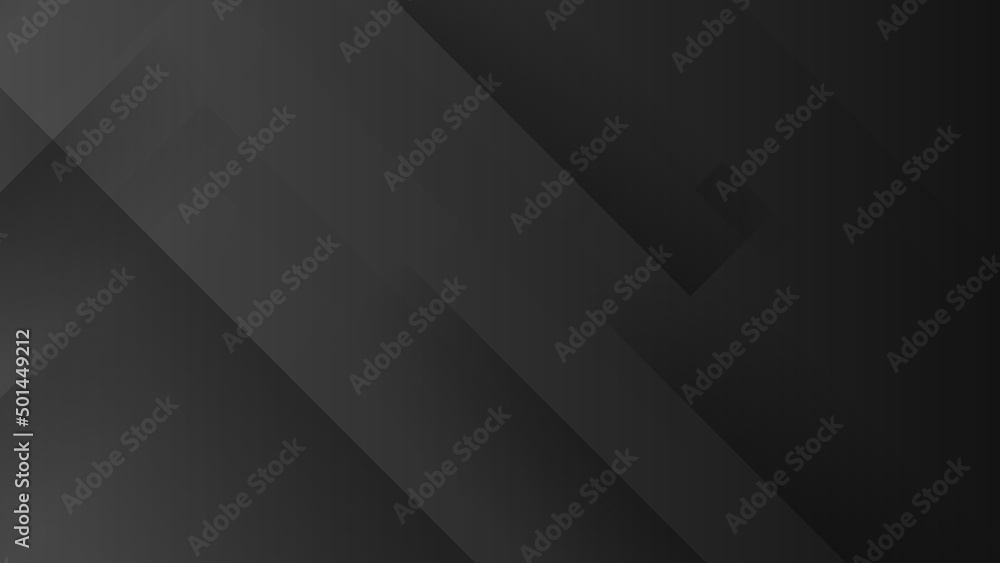 Obraz premium Abstract black grey 3d background. Vector abstract graphic design banner pattern presentation background web template.