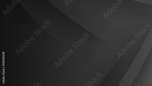 Modern black grey 3d corporate abstract technology background. Vector abstract graphic design banner pattern presentation background web template.