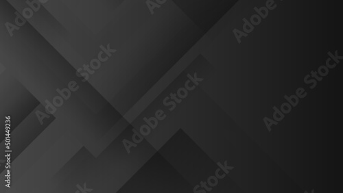 Dark black grey 3d abstract background geometry shine and layer element vector for presentation design. Suit for business, corporate, institution, party, festive, seminar, and talks.