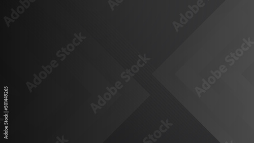 Abstract black grey 3d background. Vector abstract graphic design banner pattern presentation background web template.