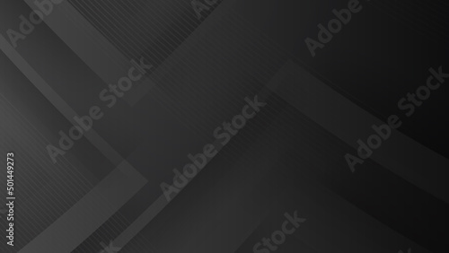 black grey 3d abstract modern technology background design. Vector abstract graphic presentation design banner pattern background web template.