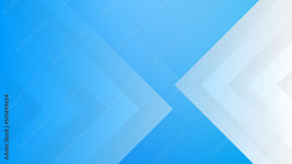 Abstract light blue white background. Vector abstract graphic design banner pattern presentation background web template.
