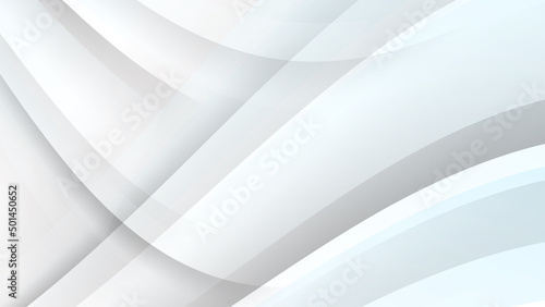 white grey abstract modern technology background design. Vector abstract graphic presentation design banner pattern background web template.