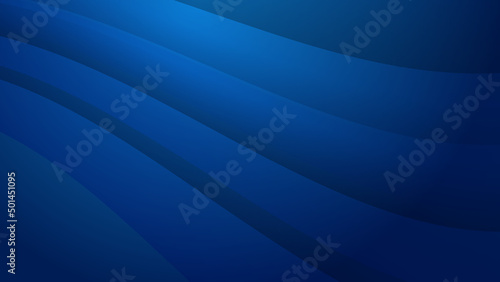 Modern dark blue wave corporate abstract technology background. Vector abstract graphic design banner pattern presentation background web template.