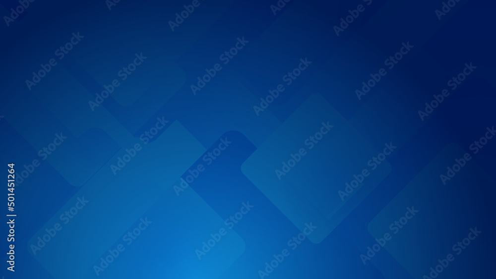 Obraz premium Minimal geometric dark blue square light technology background abstract design. Vector illustration abstract graphic design banner pattern presentation background web template.