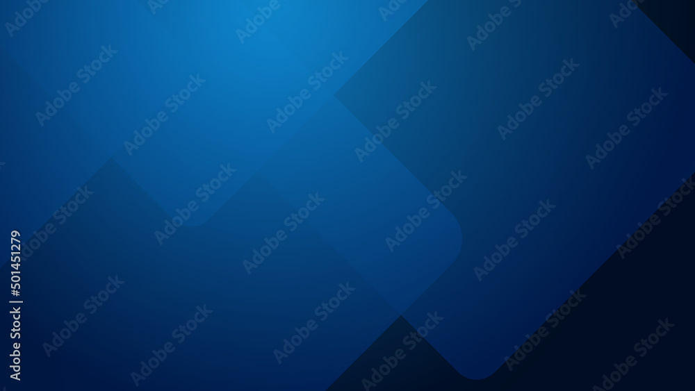 Obraz premium dark blue square abstract modern technology background design. Vector abstract graphic presentation design banner pattern background web template.