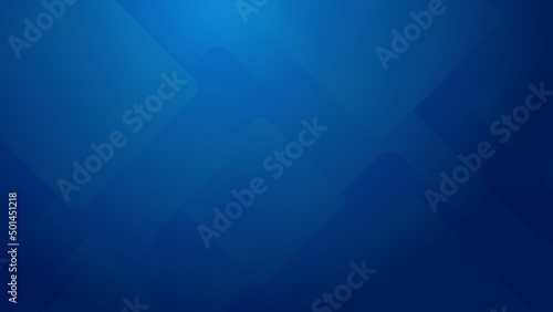 Abstract dark blue square background. Vector abstract graphic design banner pattern presentation background web template.