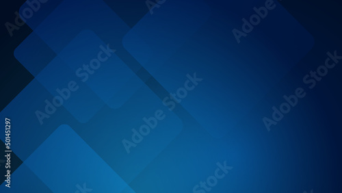 Dark dark blue square abstract background geometry shine and layer element vector for presentation design. Suit for business, corporate, institution, party, festive, seminar, and talks.