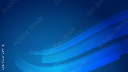Minimal blue wave curve 3d abstract modern background design. Design for poster, template on web, backdrop, banner, brochure, website, flyer, landing page, presentation, certificate, and webinar