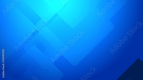 Minimal geometric blue square tech light technology background abstract design. Vector illustration abstract graphic design banner pattern presentation background web template.