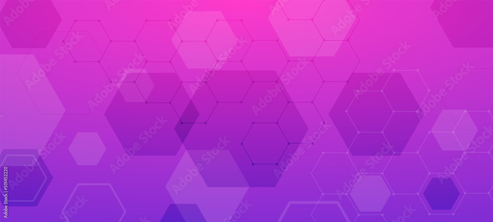 Abstract design element with geometric background and hexagons shape pattern Abstract design element with geometric background and hexagons shape pattern